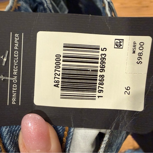 Levi’s denim maxi skirt NWT size 26 - Picture 8 of 8